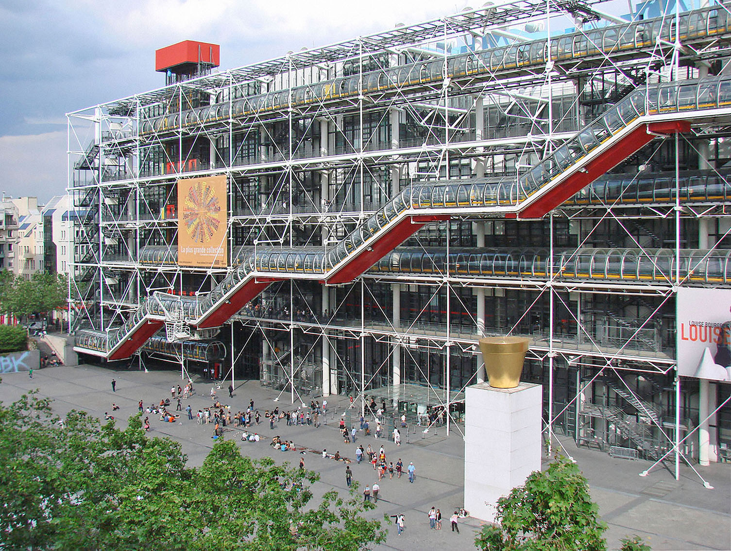 Le centre pompidou paris egf