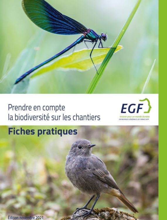 Prendre en compte la biodiversité sur les chantiers. Fiches pratiques