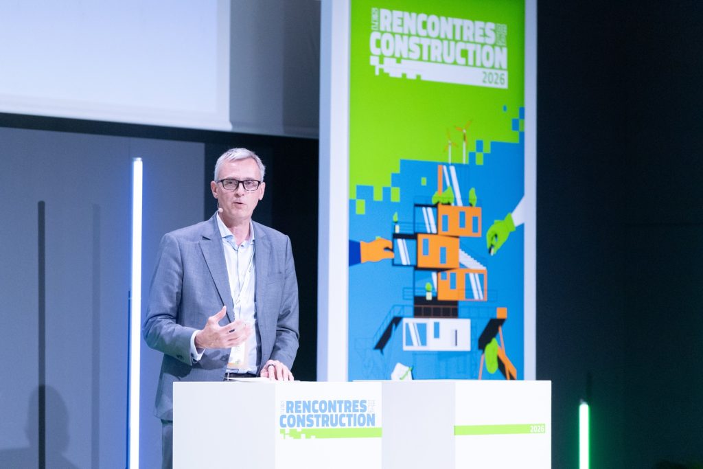 Conclusion des Rencontres de la construction 2026 par Gilles Godard, nouveau président d’EGF